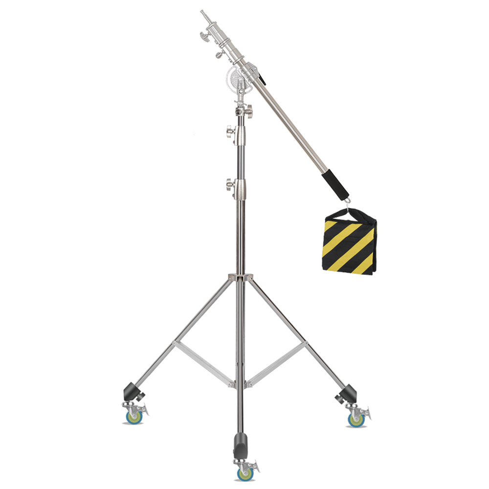 Photography Basics - SH 2,8 M Edelstahl Licht Stehen