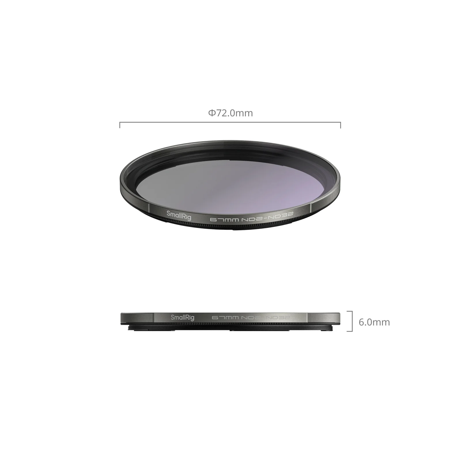 Photography Videos Free - SmallRig 6896 TrueColor 67mm Hybrid VND-Filter