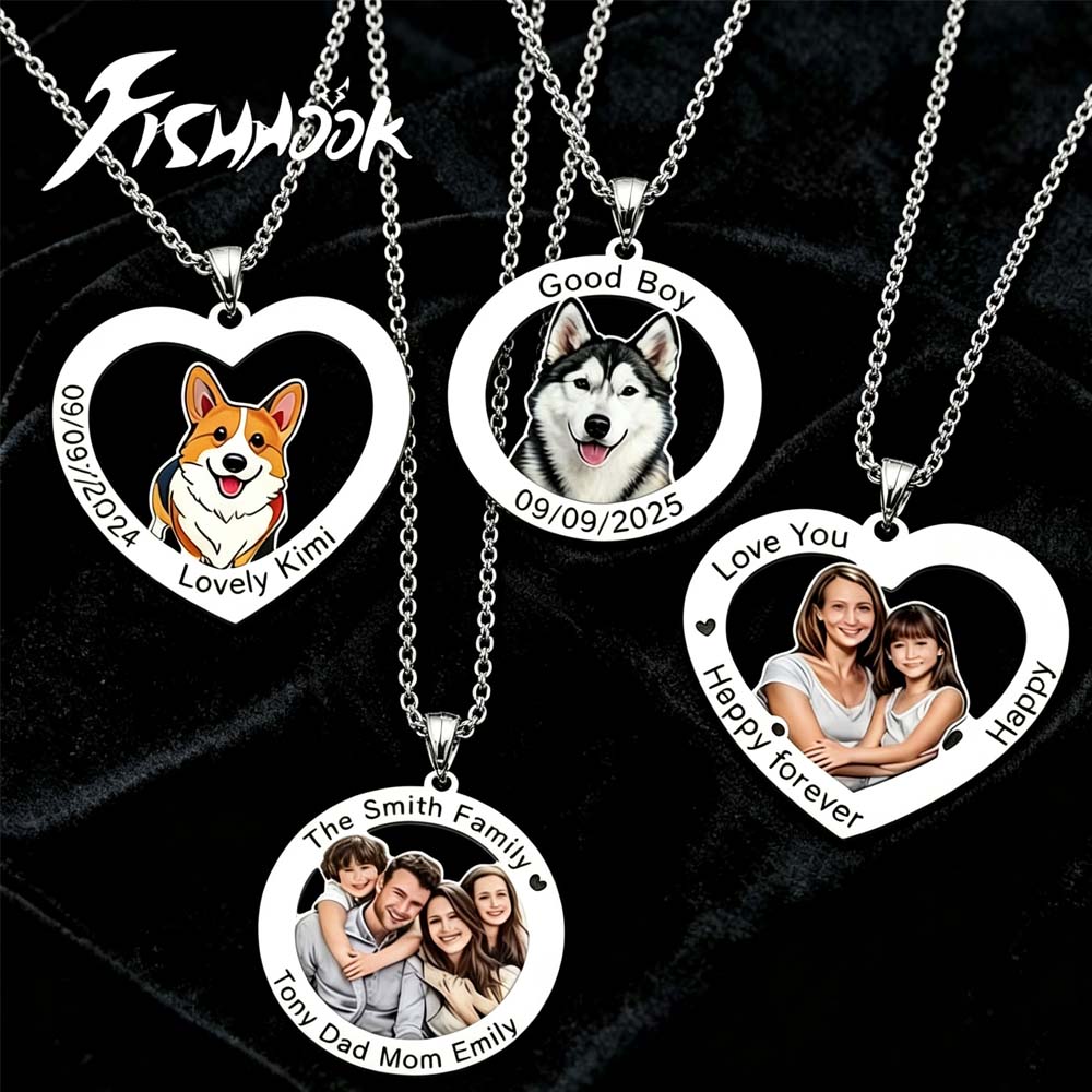 Photographic Memory - Personalisierte Halskette mit Foto, individuelles Geschenk