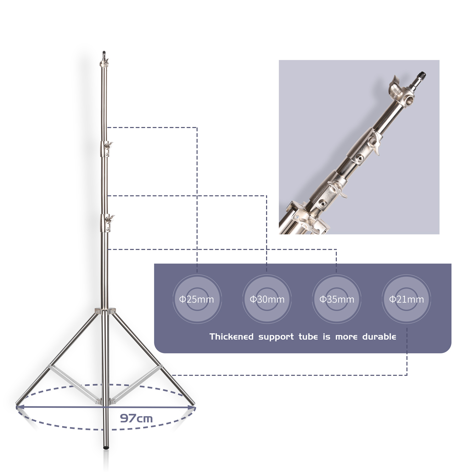 SH 2,8 M Edelstahl Licht Stehe – Photography Basics Bewertung und Preis