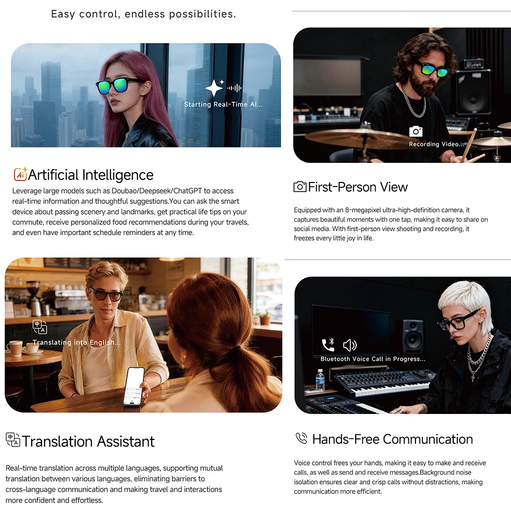 2026 Smart AI-Brille MT5-mini  – Photography Japanese Bewertung und Preis
